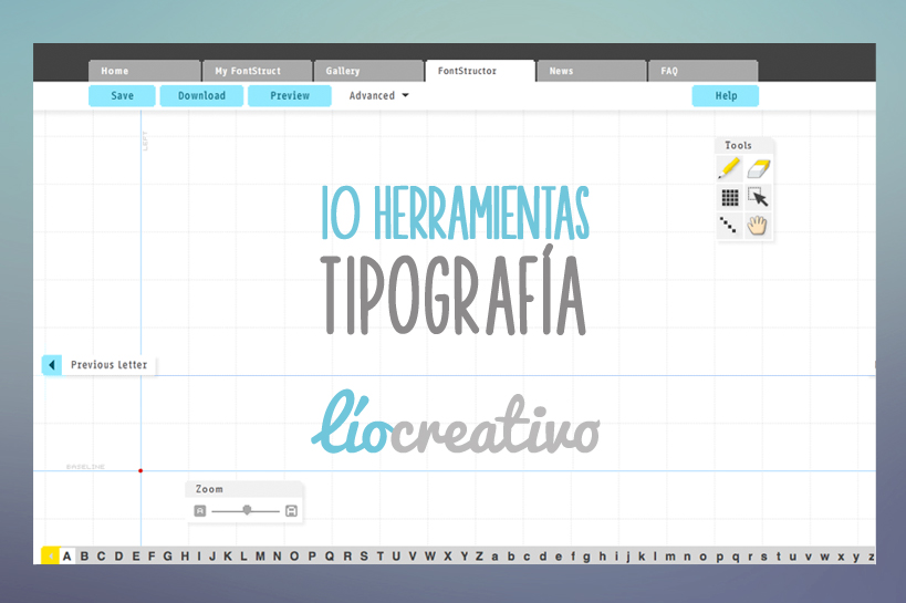 10 Herramientas de tipografía 